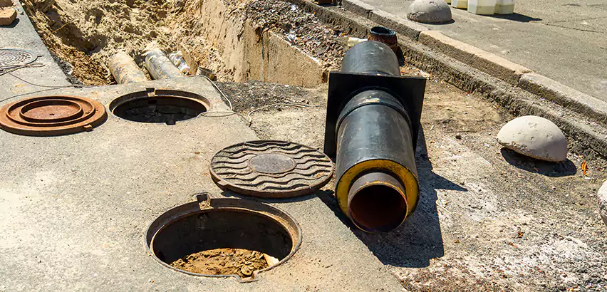 Lateral Sewer Line Replacement in Hauppauge