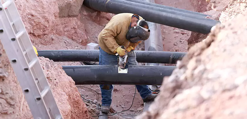 Cast Iron Sewer Pipe Replacement in Hauppauge