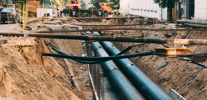 Underground Sprinkler Pipe Repair in Hauppauge, NY